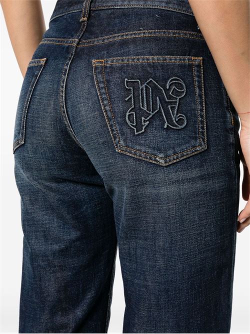 Jeans in denim PALM ANGELS | PWYB032R24DEN0024545